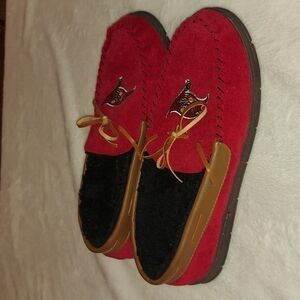 Buccaneers moccasin shoes